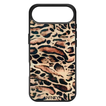 Gyönyörű leopárd mintás iPhone 17 Air MagSafe tok