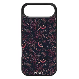 Pink hold és pillangó iPhone 17 Air tok