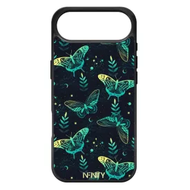 Türkiz mágikus lepkék iPhone 17 Air tok