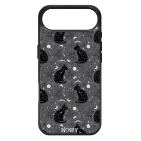 Mágikus fekete macska iPhone 17 Air tok