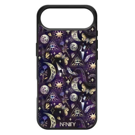 Mágikus szimbólumok - Lila iPhone 17 Air tok