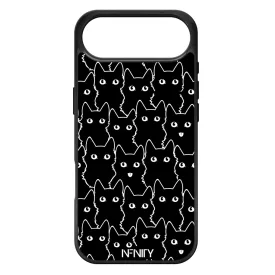 Cuki fekete macska iPhone 17 Air tok