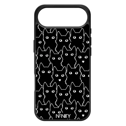 Cuki fekete macska iPhone 17 Air tok