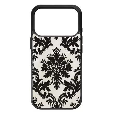 vintage fekete fehér iPhone 17 Pro tok