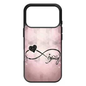 csajos lila infinity infinitis végtelen iPhone 17 Pro tok