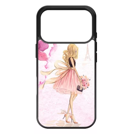 virágos fashion menyasszony párizs paris eiffel torony tavaszi iPhone 17 Pro MagSafe tok