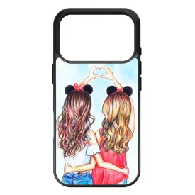 barátnők bff best friends forever legjobb barátnős besties iPhone 17 Pro tok
