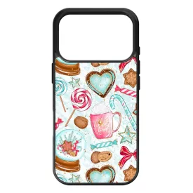 téli karácsonyi csajos mintás iPhone 17 Pro tok