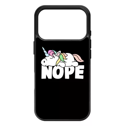 NOPE unikornis unicorn egyszarvú iPhone 17 Pro tok