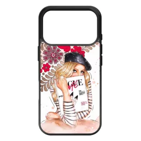 Matyó & Fashion Girl magyar mintás hungarian folk iPhone 17 Pro 18 Pro tok