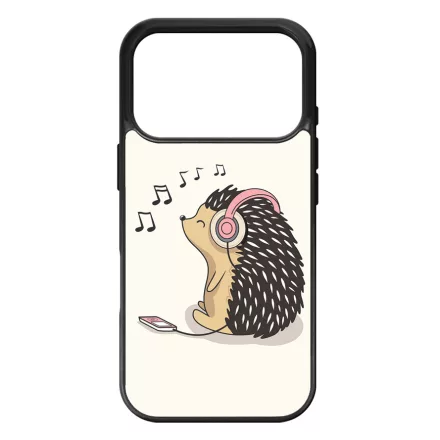 Csak a zene - Sünis sündisznós iPhone 17 Pro MagSafe tok