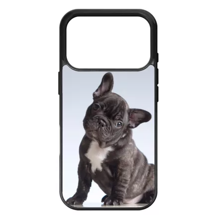 Tündéri Francia bulldog iPhone 17 Pro 18 Pro MagSafe tok