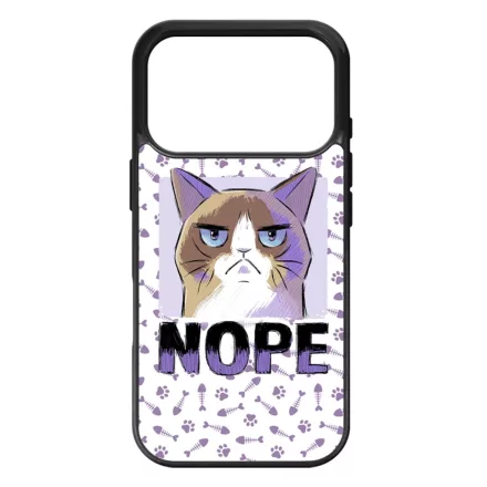 NOPE Cat Antisocial iPhone 17 Pro 18 Pro tok