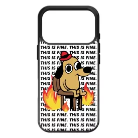 This is fine DOG kutyas meme iPhone 17 Pro tok