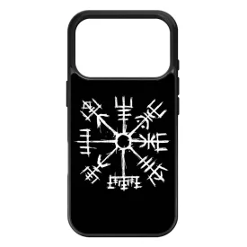Black Vegvisir - Vikings iPhone 17 Pro 18 Pro tok