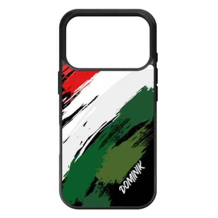 Kerd a neveddel - Magyar Zaszlo iPhone 17 Pro 18 Pro tok
