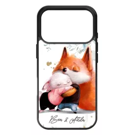 Kerd a neveddel - Nyuszi es Roka - osz iPhone 17 Pro tok