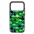 Green Skulls - Halloween iPhone 17 Pro 18 Pro MagSafe tok