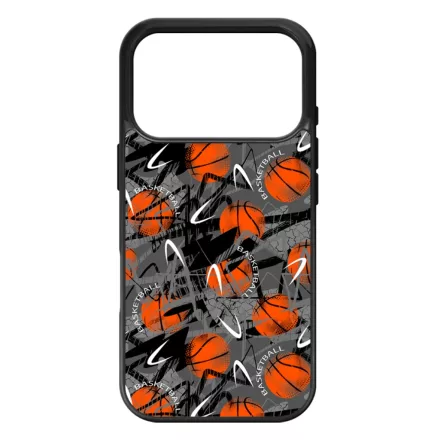 Grunge Basketball Kosarlabda mintas iPhone 17 Pro tok
