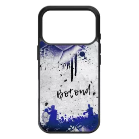 Kerd a neveddel BLUE kezilabda mintas iPhone 17 Pro 18 Pro tok