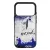 Kerd a neveddel BLUE kezilabda mintas iPhone 17 Pro 18 Pro MagSafe tok