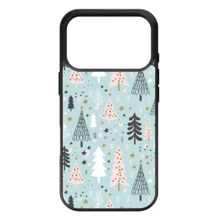 Tündéri karácsonyfa mintás iPhone 17 Pro tok