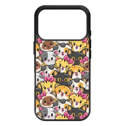 A legcukibb cica mintás iPhone 17 Pro 18 Pro tok