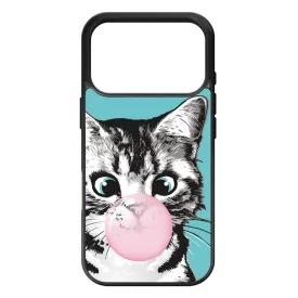 Bubble Cat - cica mintás iPhone 17 Pro tok