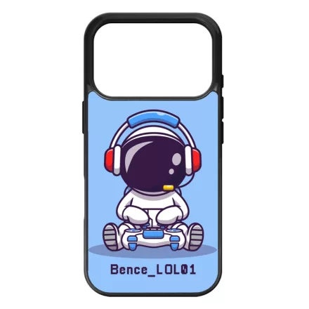 Űrhajós Gamer iPhone 17 Pro 18 Pro MagSafe tok
