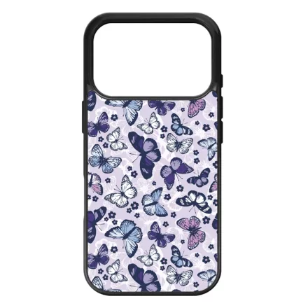 Gyonyoru lila pillangok iPhone 17 Pro MagSafe tok
