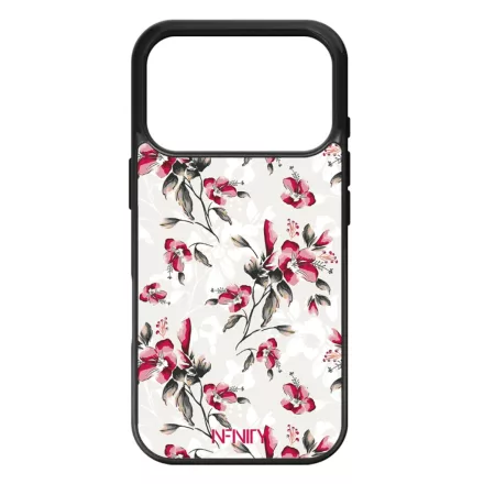 Csodaszép piros virágzás iPhone 17 Pro MagSafe tok