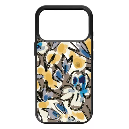 Művészi kék virágzás iPhone 17 Pro MagSafe tok
