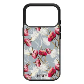 Szépséges piros tavaszi virágok iPhone 17 Pro tok