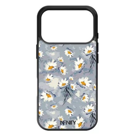 Kedves százszorszép virágos Art iPhone 17 Pro 18 Pro MagSafe tok