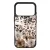 Leopárdos virágok iPhone 17 Pro 18 Pro tok