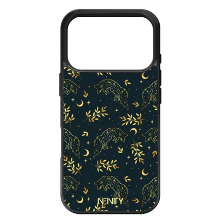 Misztikus aranyló róka iPhone 17 Pro MagSafe tok