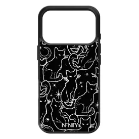 Fekete macska iPhone 17 Pro tok