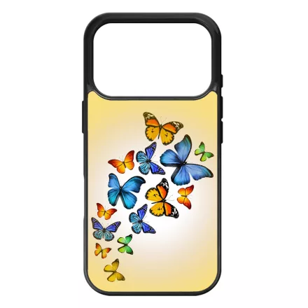 Színes pillangók iPhone 17 Pro Max / 18 Pro Max tok