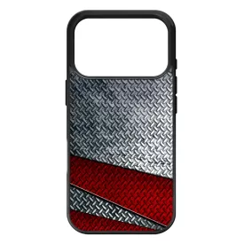 Acéllemez vörös sávval iPhone 17 Pro Max / 18 Pro Max tok