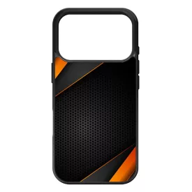 Naracs-fekete sávos carbon iPhone 17 Pro 18 Pro tok