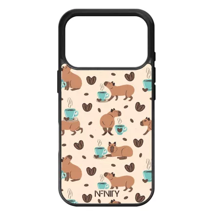 Kávés Capybara iPhone 17 Pro Max / 18 Pro Max tok