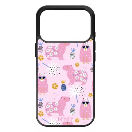 Nagyon csajos capybara iPhone 17 Pro Max / 18 Pro Max tok
