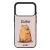 Névvel kérhető - Fáradt pofi capybara iPhone 17 Pro 18 Pro MagSafe tok