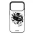 Névvel kérhető - Fekete-fehér Axolotl iPhone 17 Pro 18 Pro MagSafe tok