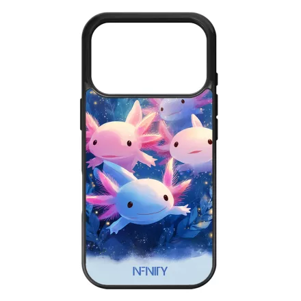 Axolotl család iPhone 17 Pro 18 Pro MagSafe tok