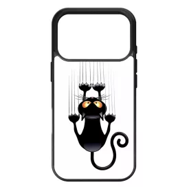 kapaszkodó macska macskás cica cicás iPhone 17 Pro Max tok