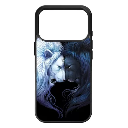 oroszlán napom csillagom yin yang szerelem love iPhone 17 Pro Max tok