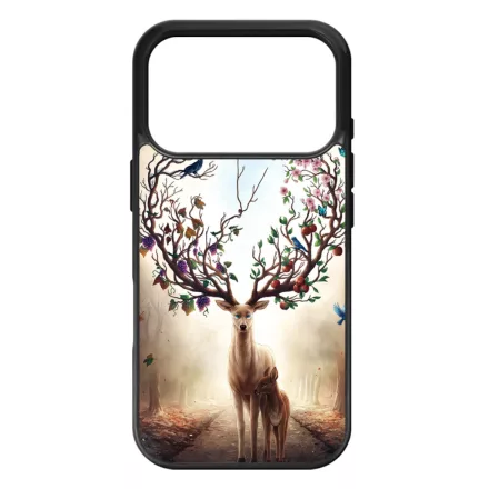 erdő szarvas őz négy évszak iPhone 17 Pro Max MagSafe tok