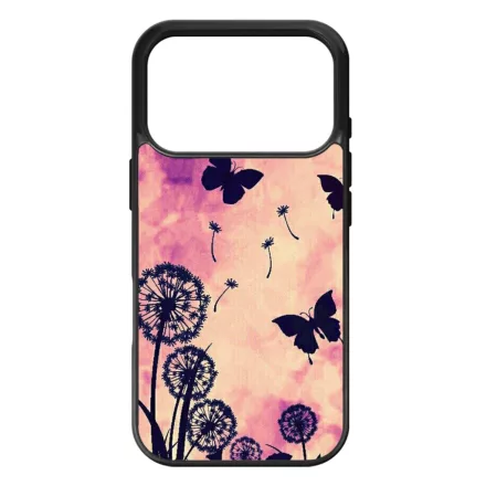 pillangós lepkés pitypang tavaszi iPhone 17 Pro Max MagSafe tok