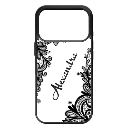 kérd a neveddel csipkés csajos iPhone 17 Pro Max MagSafe tok